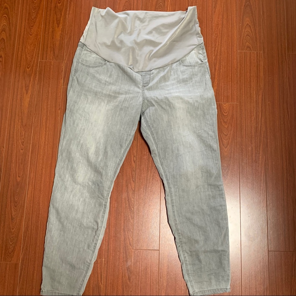 Thyme Maternity Grey Stretch Denim